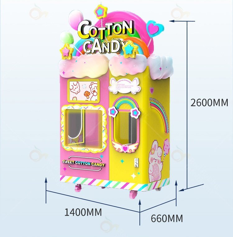 cotton candy vending machine