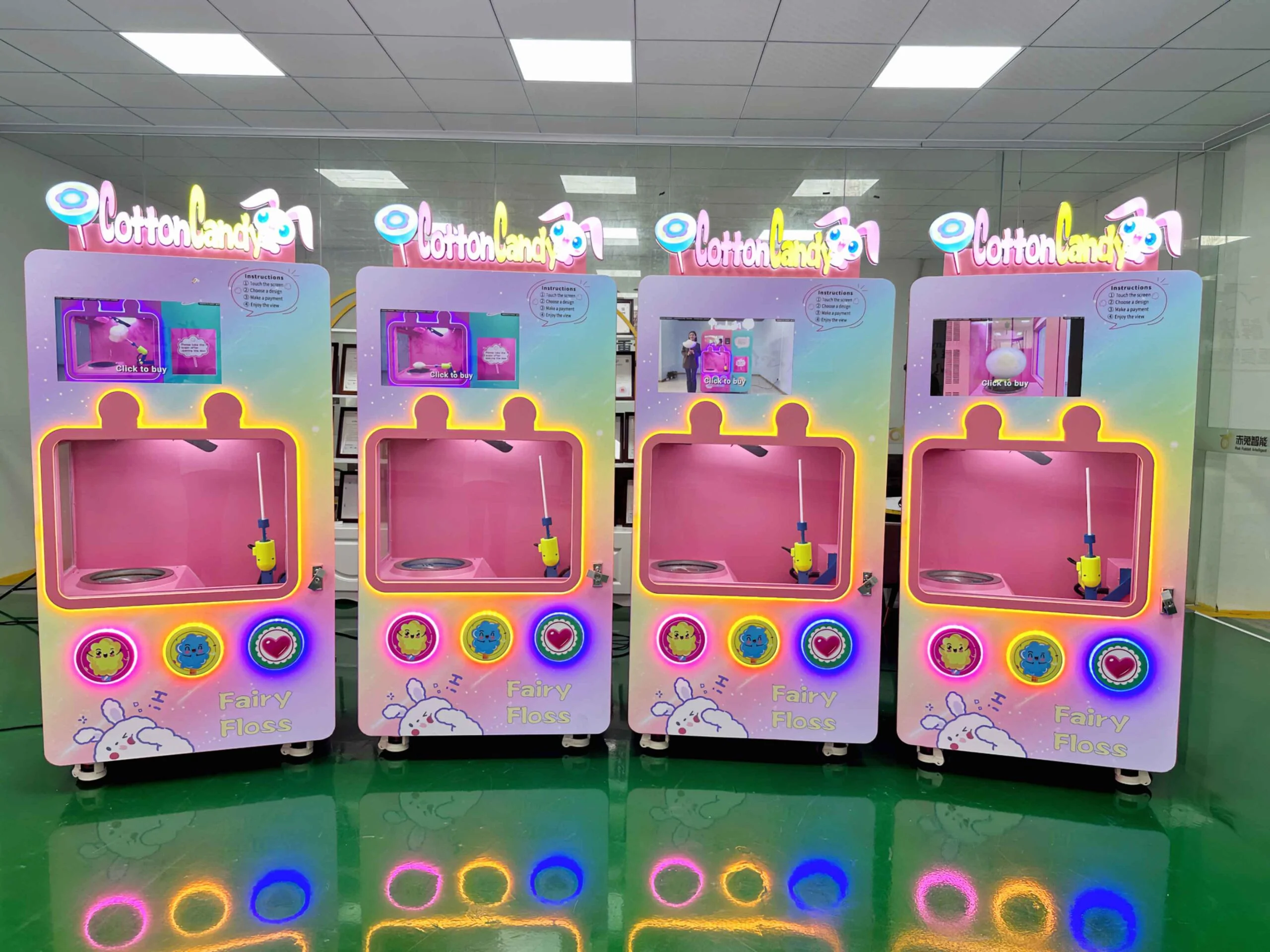 Red Rabbit vending machine project customization detail