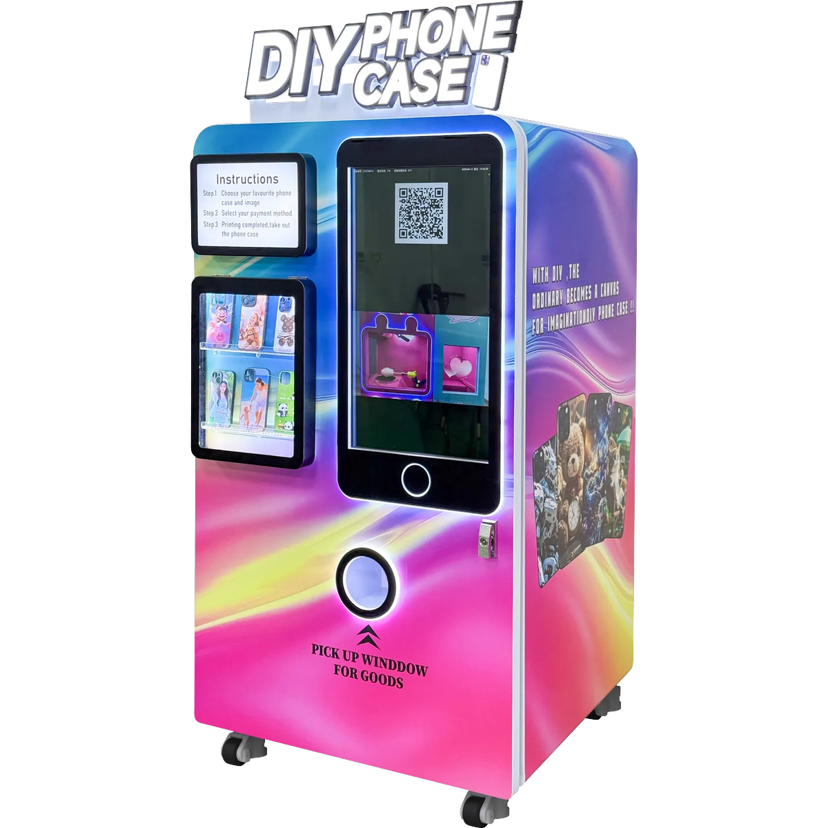 CT-SJK360 phone case printing vending machine