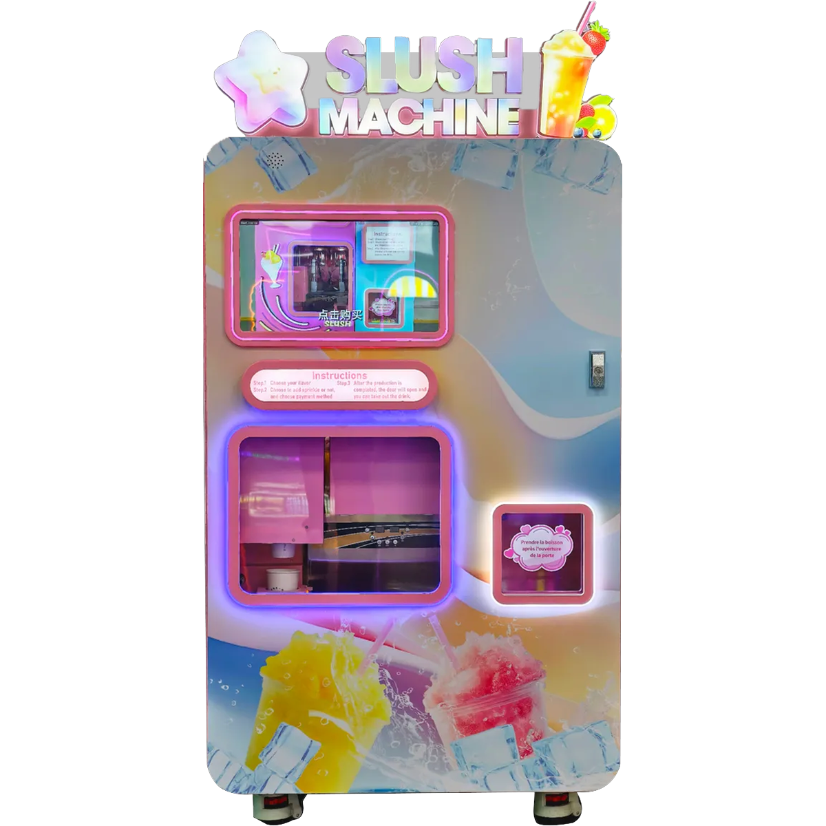 CT-XN410 automated slush vending machine